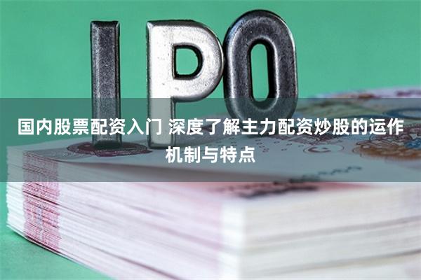 国内股票配资入门 深度了解主力配资炒股的运作机制与特点